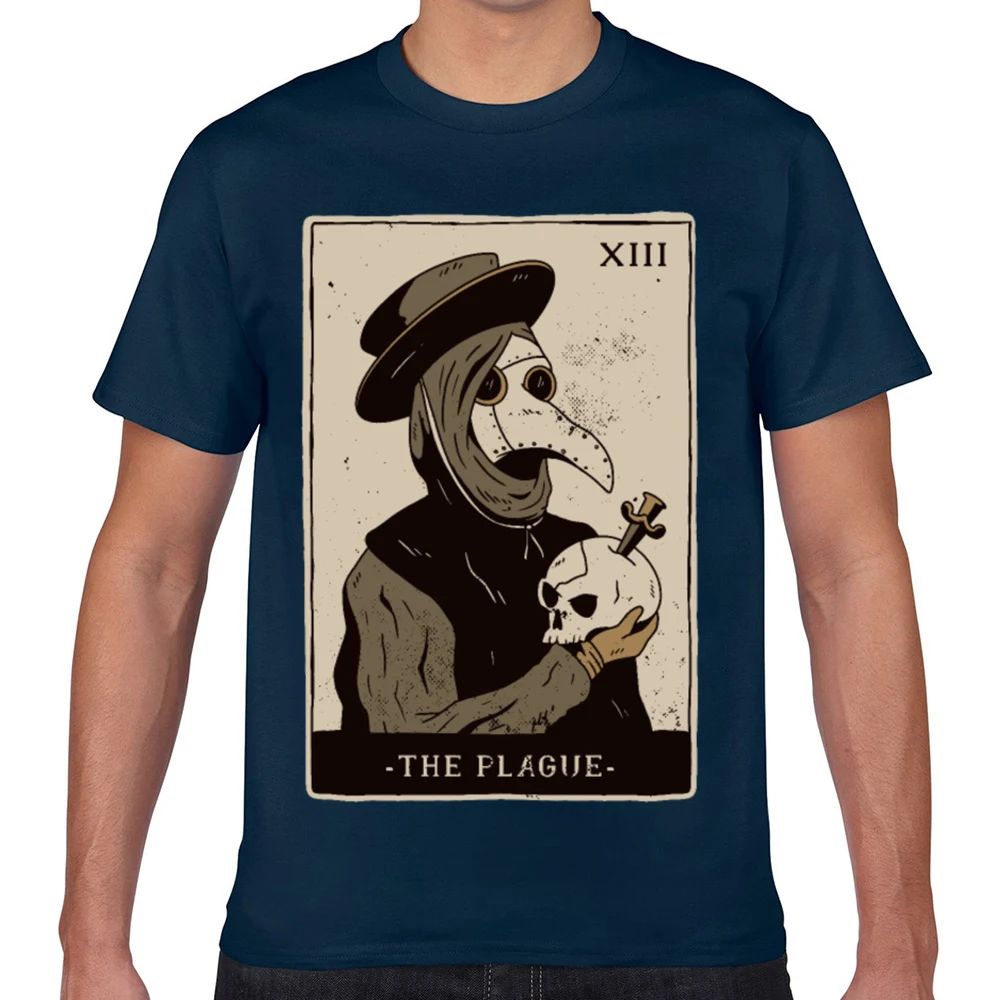 Мужская футболка с принтом болезненная чума | одежда
