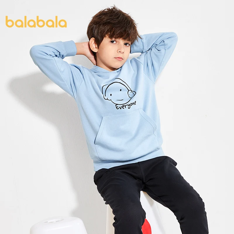 Balabala/детская одежда Спортивный костюм для мальчиков Весна 2020 Новый из двух