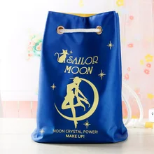 Рюкзак Sailor Moon синий повседневный рюкзак с рисунком из