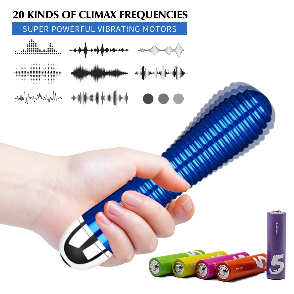 20-Частота Женский Вибратор Металл Анальный фаллоимитатор вибратор мастурбатор
