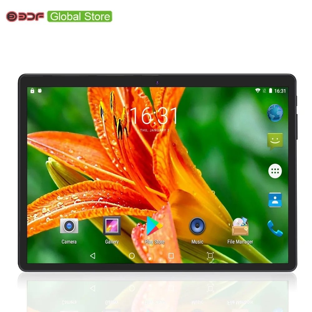 10 дюймов 4G LTE телефонный звонок планшетный ПК Android 7,0 Восьмиядерный 4 Гб+ 64 Гб CE Бренд две sim-карты 10,1 WiFi планшеты
