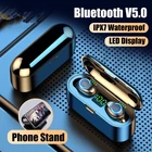 Беспроводные наушники Udyr Bluetooth 5.0, спортивные стереонаушники 3D Hifi, водонепроницаемые беспроводные наушники, гарнитура с микрофоном