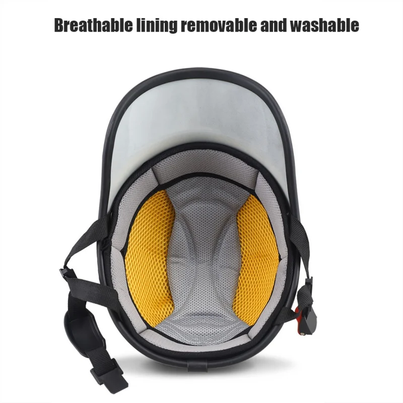 Прямая поставка мотоциклетный полушлем бейсбольная кепка стиль полулицевой