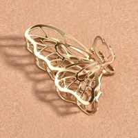 fashion alloy hairpin butterfly hairpin big clip hairpin elegant temperament hairpin back hair accessories