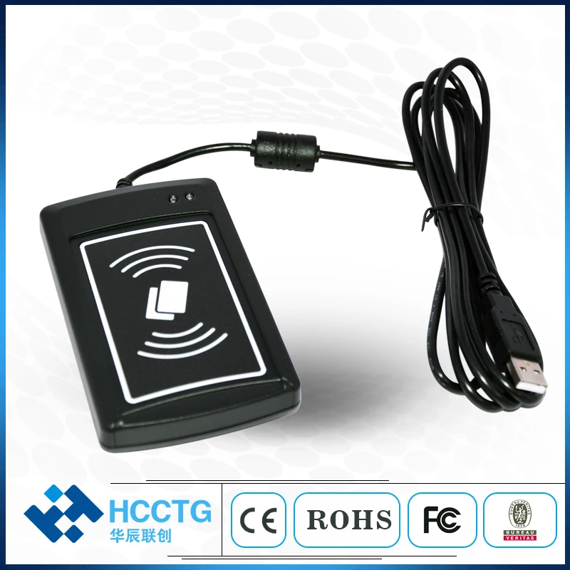Бесконтактный считыватель смарт-карт USB Mifare UID ISO14443 поддержка HID-клавиатуры класс