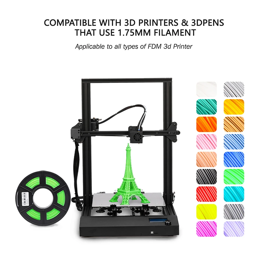 SUNLU PLA Filament 1.75MM 1KG Plastic PLA 3D Printer Filament Hot Sale 3D Printing Materials 1KG With Spool