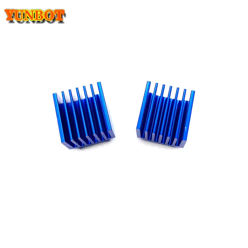 3D Printer Parts 5pcs/lot Stepper Motor Driver Heat sinks Cooling Block Heatsink for TMC2100 LV8729 DRV8825 Drive Module 3D Printer Parts 5pcs/lot Stepper Motor Driver Heat sinks Cooling Block Heatsink for TMC2100 LV8729 DRV8825 Drive Module