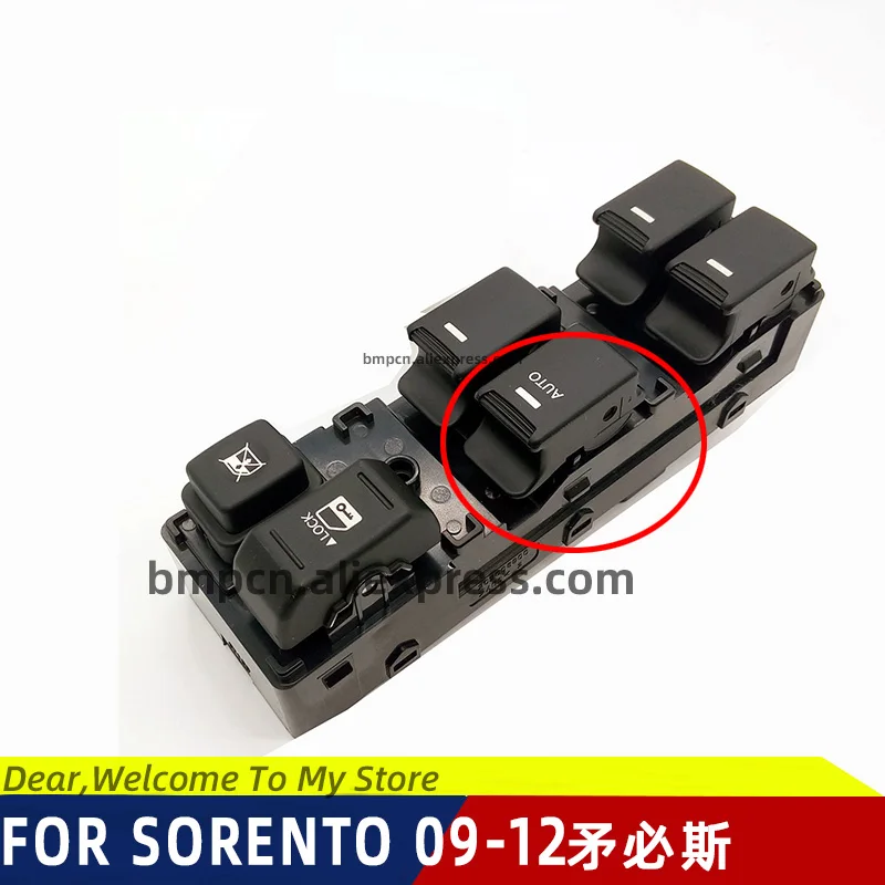 935702P100VA передняя левая сторона главный переключатель окна для kia Sorento 2009-2012 переключатель управления дверным стеклом LH 93570-2P100 - Название цвета: Front left AUTO