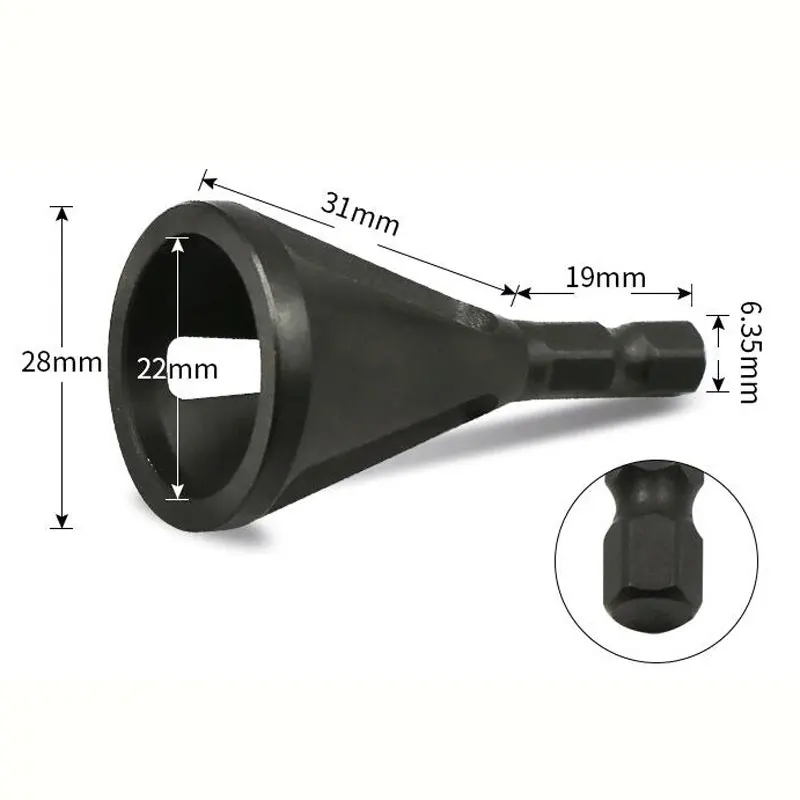 Инструмент для снятия заусенцев 4-19 мм из нержавеющей стали | Инструменты