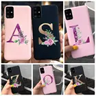 Чехол для Samsung M31 M315, мягкий чехол с буквами алфавита для Samsung Galaxy M31 M51 M 31 M 51