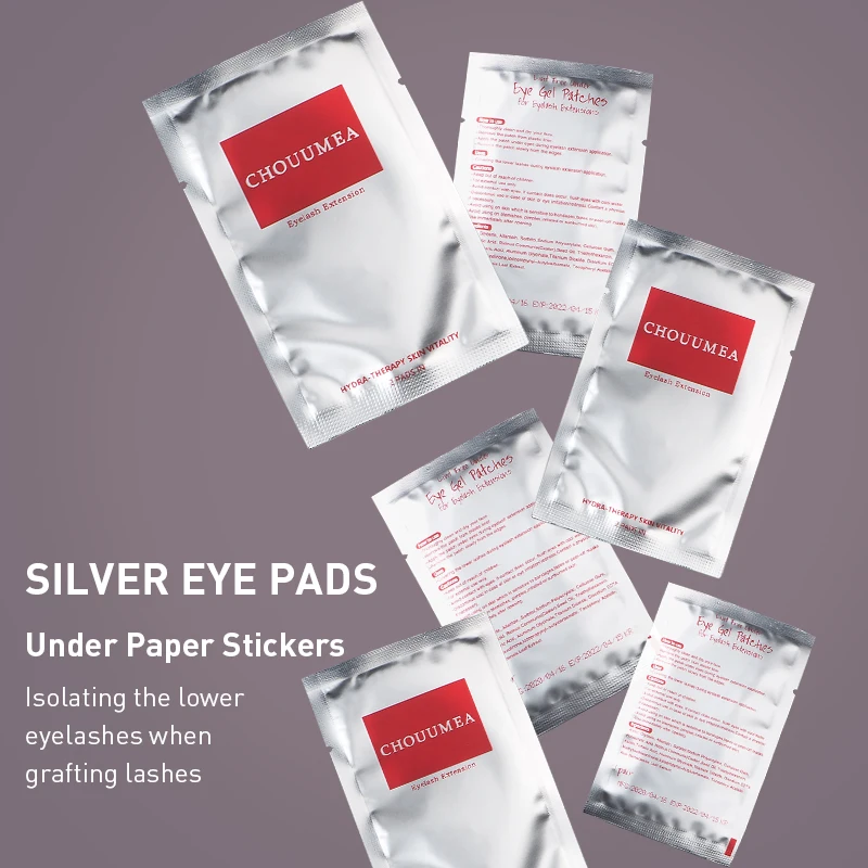 

200Pairs Eyelash Extension Paper Patch Grafted Eyelashes Under Eye Patches Lint free Stickers for False Eyelashes MakeUp Tools