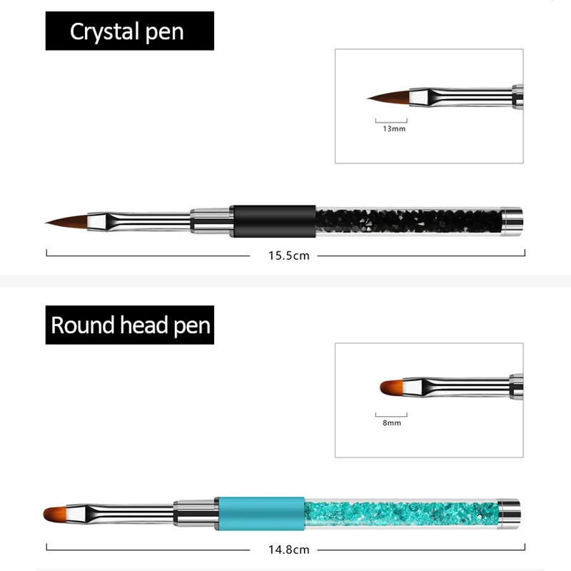 Набор кистей для маникюра 5 шт./компл.|Кисти ногтей| |