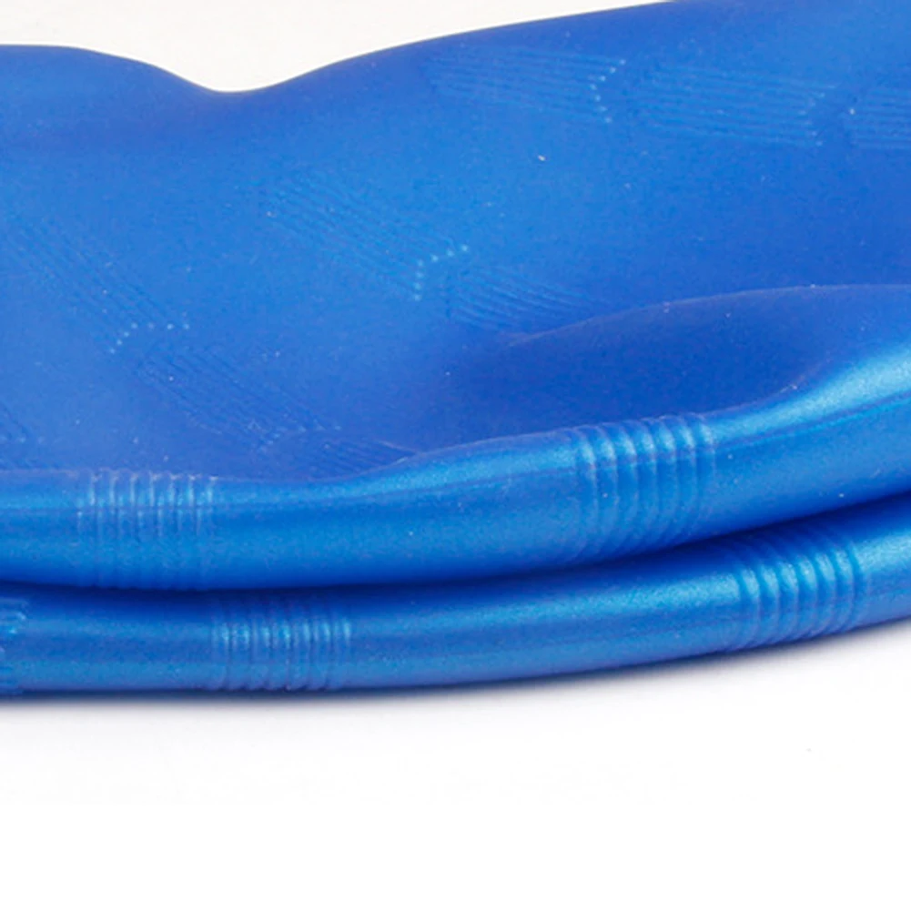 

Adult Men Women Waterproof Swimming Caps Long Hair Swimming-Cap For Pool Ear Protection Cap Large Silicone