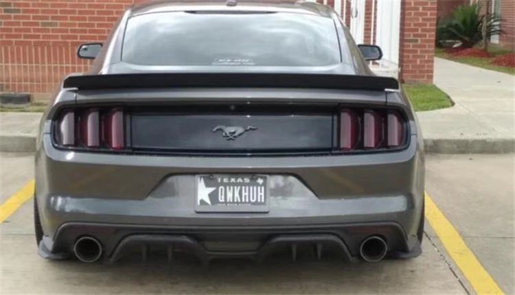 Спойлер для заднего крыла автомобиля из АБС пластика Ford Mustang 2015 2018 GT st|Спойлеры и