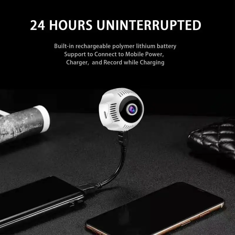 Беспроводная мини камера видеонаблюдения с Wi Fi HD 1080P|Камеры видеонаблюдения| |