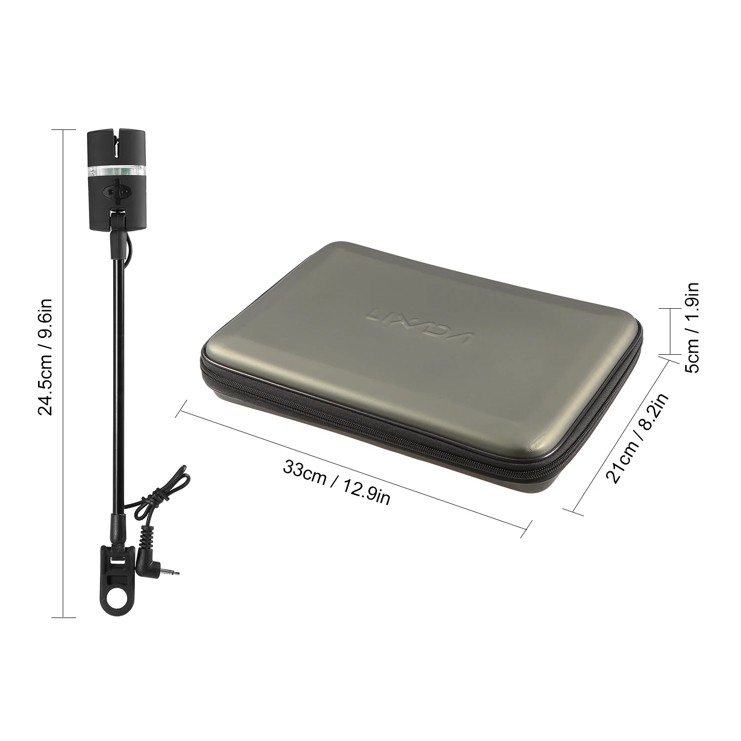 

Lixada Fishing Swinger Set Carp Fishing Bite Indicator Swinger Digital Fishing Alarm LED Bite Indicator Illuminated Swinger