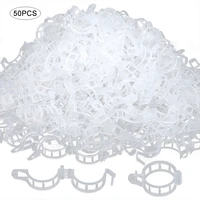 50100 pcs plastic plant support clip tomato vine frame vine connection protection grafting fixing greenhouse gardening supplies
