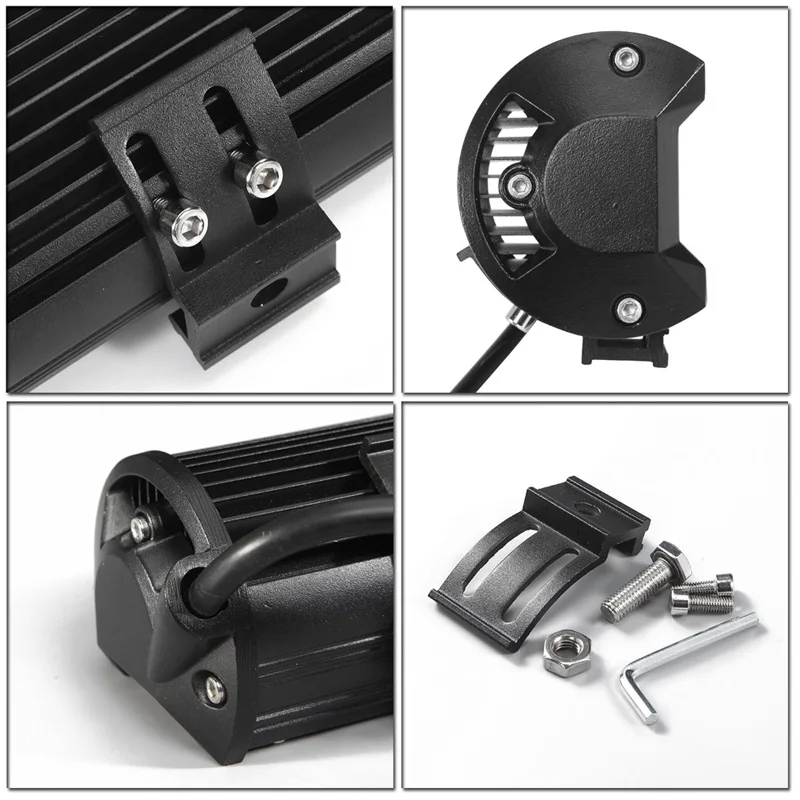

Running Lights for Cars Led Fog Lights Off Road Triple Row LED Work Bar Amber Combo Drive Lamps Trucks Boat ATV 4x4 4WD Marine