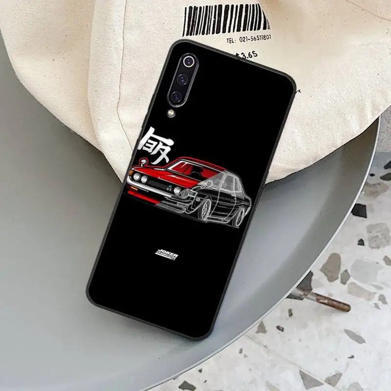 

JDM cool cartoon car accessories Phone Case for Xiaomi mi 6 6plus 6X 8 9SE 10 Pro mix 2 3 2s MAX2 note 10 lite Pocophone F1