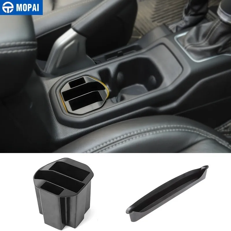 

MOPAI укладка Tidying для Jeep Wrangler JL держатель чашки Copilot подлокотник ручка коробка для хранения Jeep Wrangler JL 2018 + аксессуары