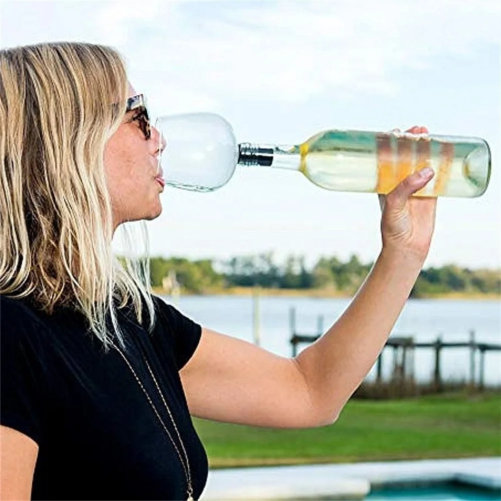 260 мл красное Вино Шампанское стеклянная креативная чашка с силиконовым