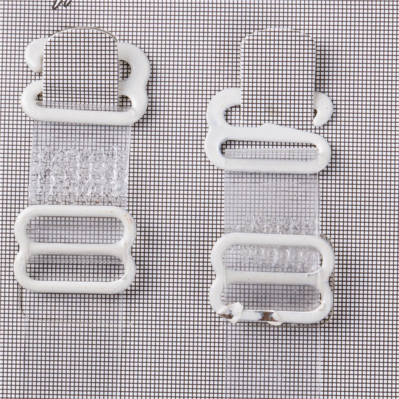 

Hot Sale 1 Pair Clear Bra Straps Belt Women Transparent Adjustable Women's Elastic Shoulder Hook Invisible Intimates Accessories