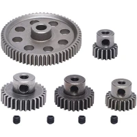 motor gear pinion gears 64t 17t 21t 26t 29t for rc part hsp 110 monster truck 11189 11176 11181 11119