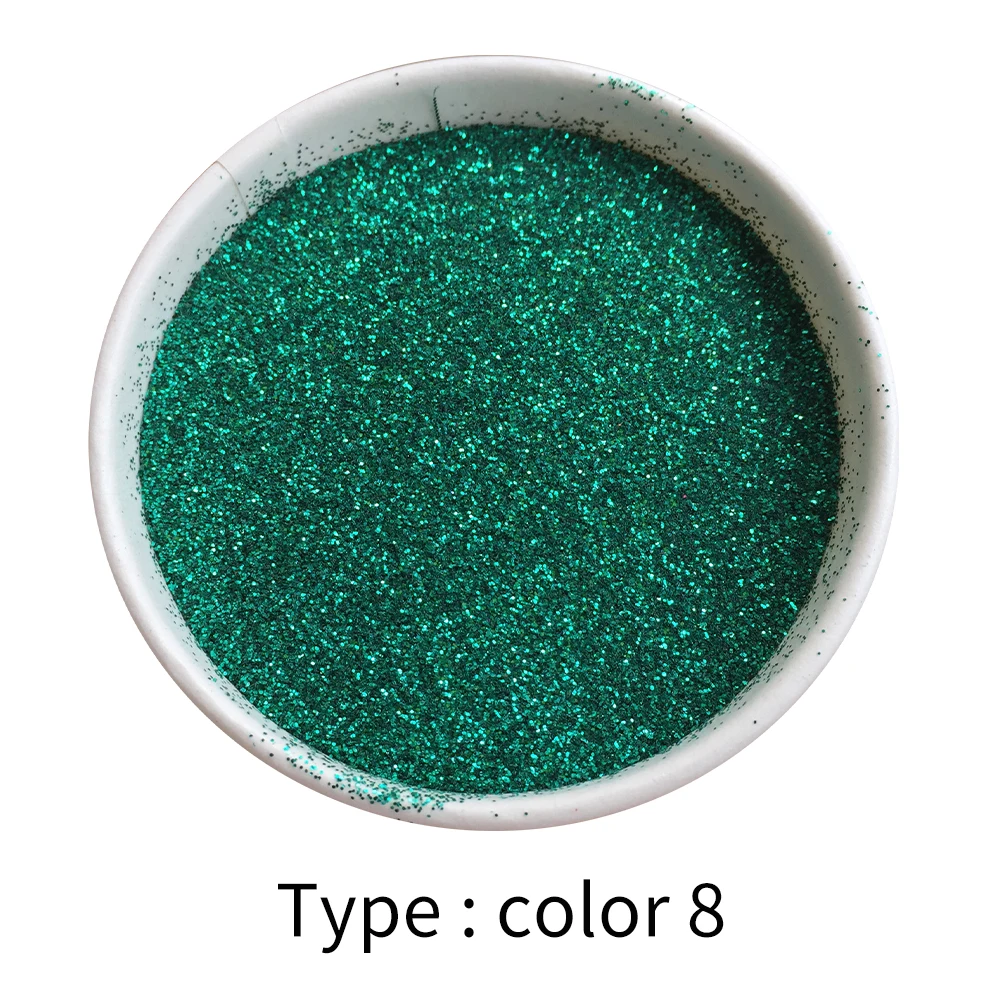 Блеск порошок пигмент покрытие зеленые акриловые ожерелья на Краски для
