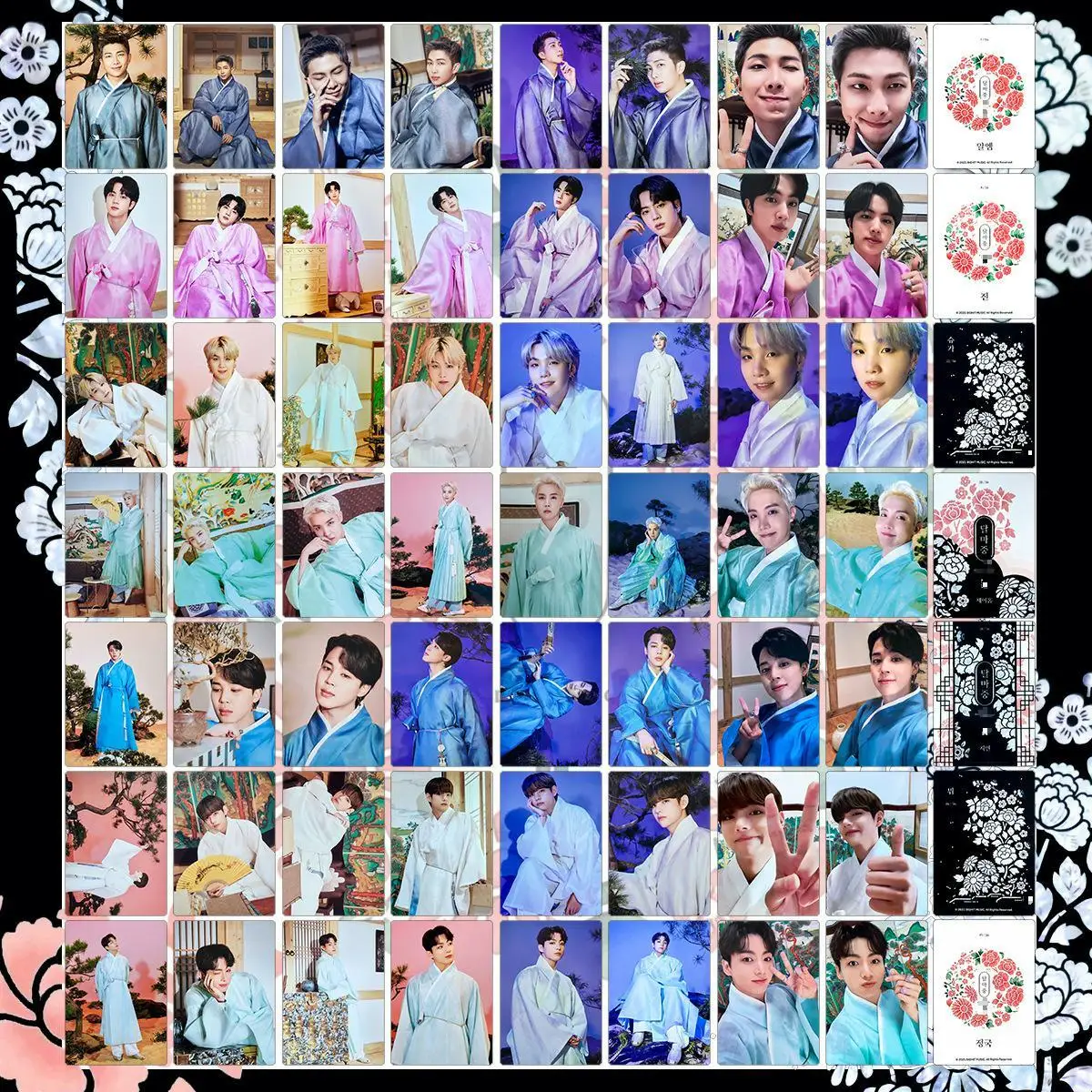 

KPOP Bangtan Boys DALMAJUNG (BASIC/SPECIAL) small card LOMO card Polaroid postcard Cosplay gift JIMIN SUGA JK JIN fan collection