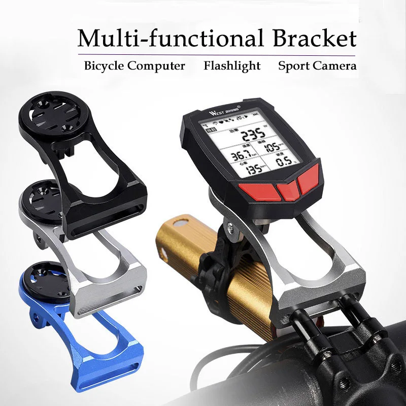 Garmin Bike Mount Stem Gopro Light GPS Computer Holder Handlebar Extension Road Bicycle Stopwatch Cellphone Cycling Accessories | Спорт и