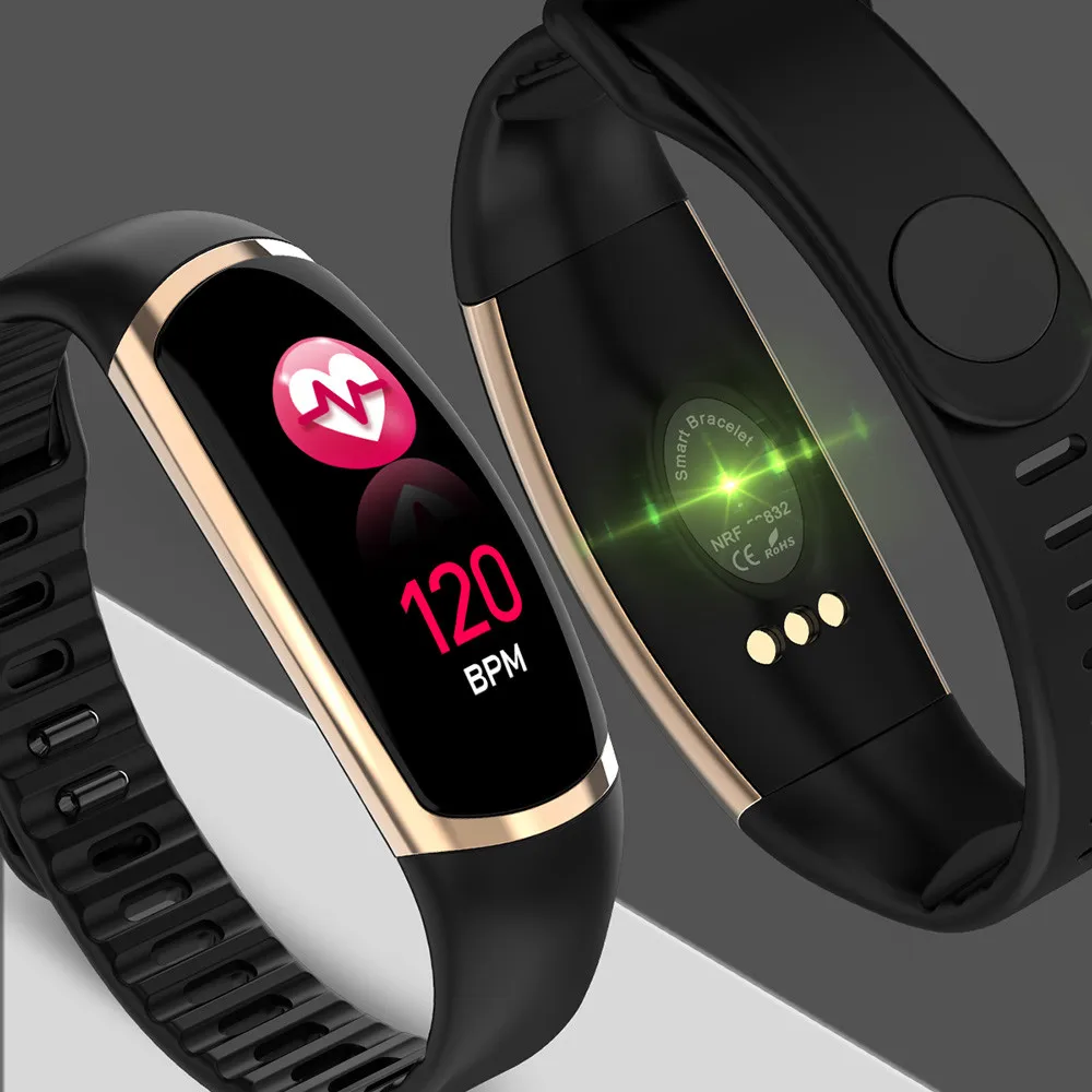 

GIAUSA Fashion Women Smart Watch OLED Heart Rate Blood Pressure Monitor Pedometer Fitness Tracker Waterproof Smartwatch