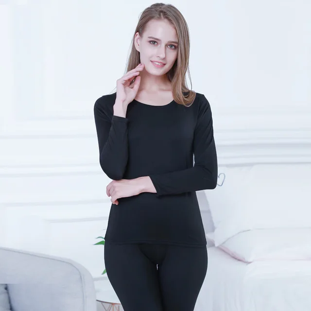 thermo clothes Ropa Interior Invierno Mujer кальсоны зимние женские термобелье мужской костюм большой размер Vete Мужские t пара теплая одежда - Цвет: thermo clothes