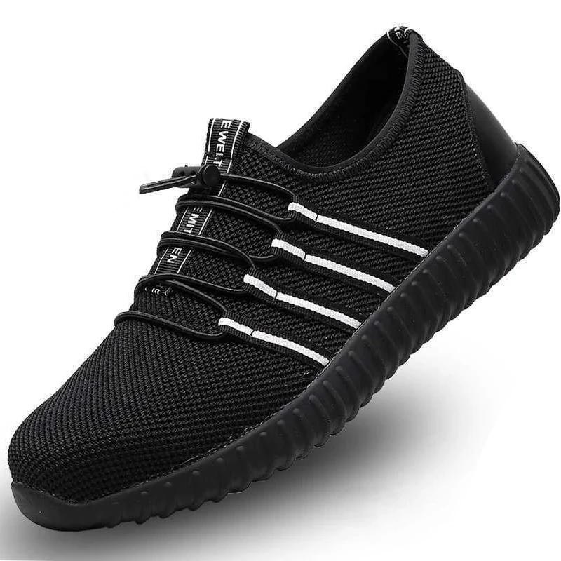 Мужские часы со стальной носок рабочая обувь на каждый день Дышащие уличные