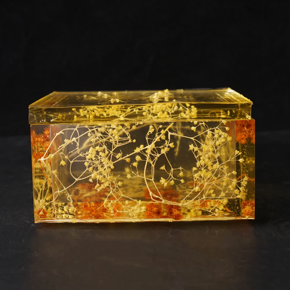 DIY квадратная коробка для салфеток силиконовая форма и фиксированный кронштейн