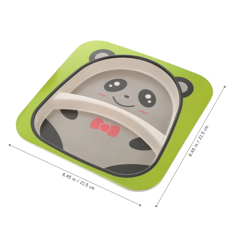 

5Pcs Kids Dinnerware Set Toddler Dinner Cup Fork Plate Bowl Spoon for Boys Girls