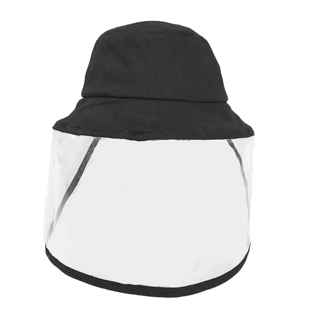 

Bucket Hat Boonie Baby Hat Kids Children Sun Hats Anti-UV Beach Hunting Camping Cap Accessories Black Lovely Hat For baby Kids