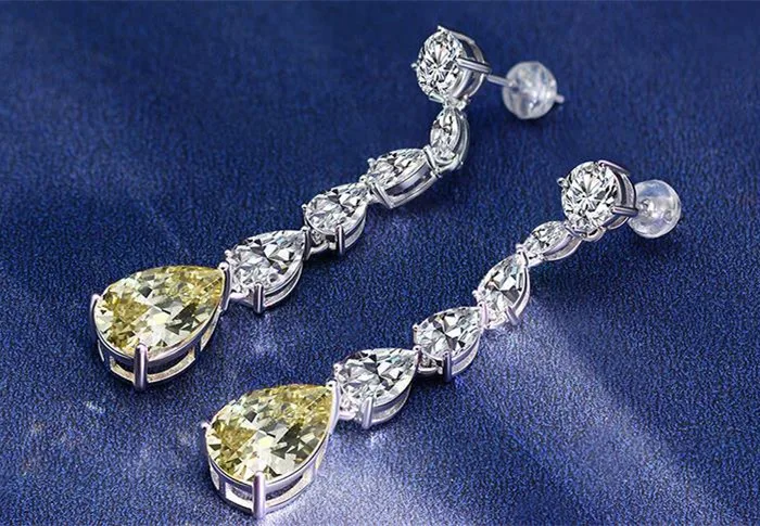 

Designer Fashion 925 Sterling Silver Jewelry 5A Cubic Zirconia Party Earring