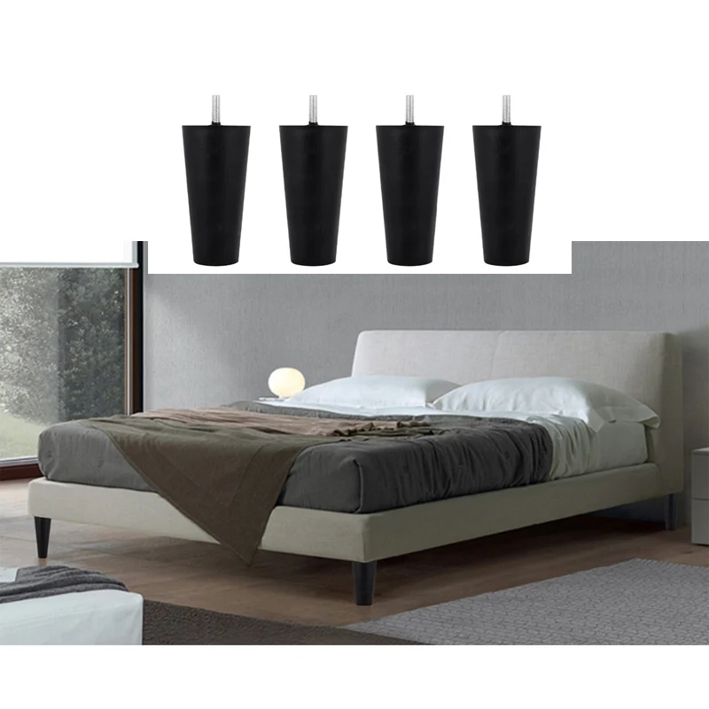 4 шт. Пластик ножки мебели современный Настольный компьютер шкаф диван кровать ТВ