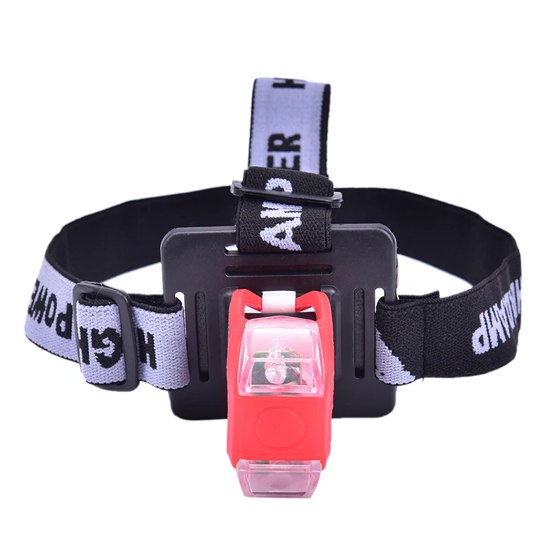 1pc Headband Helmet Strap Mount Head For LED Headlamp Bike Light Black Cycling Headlight Band Accessories |