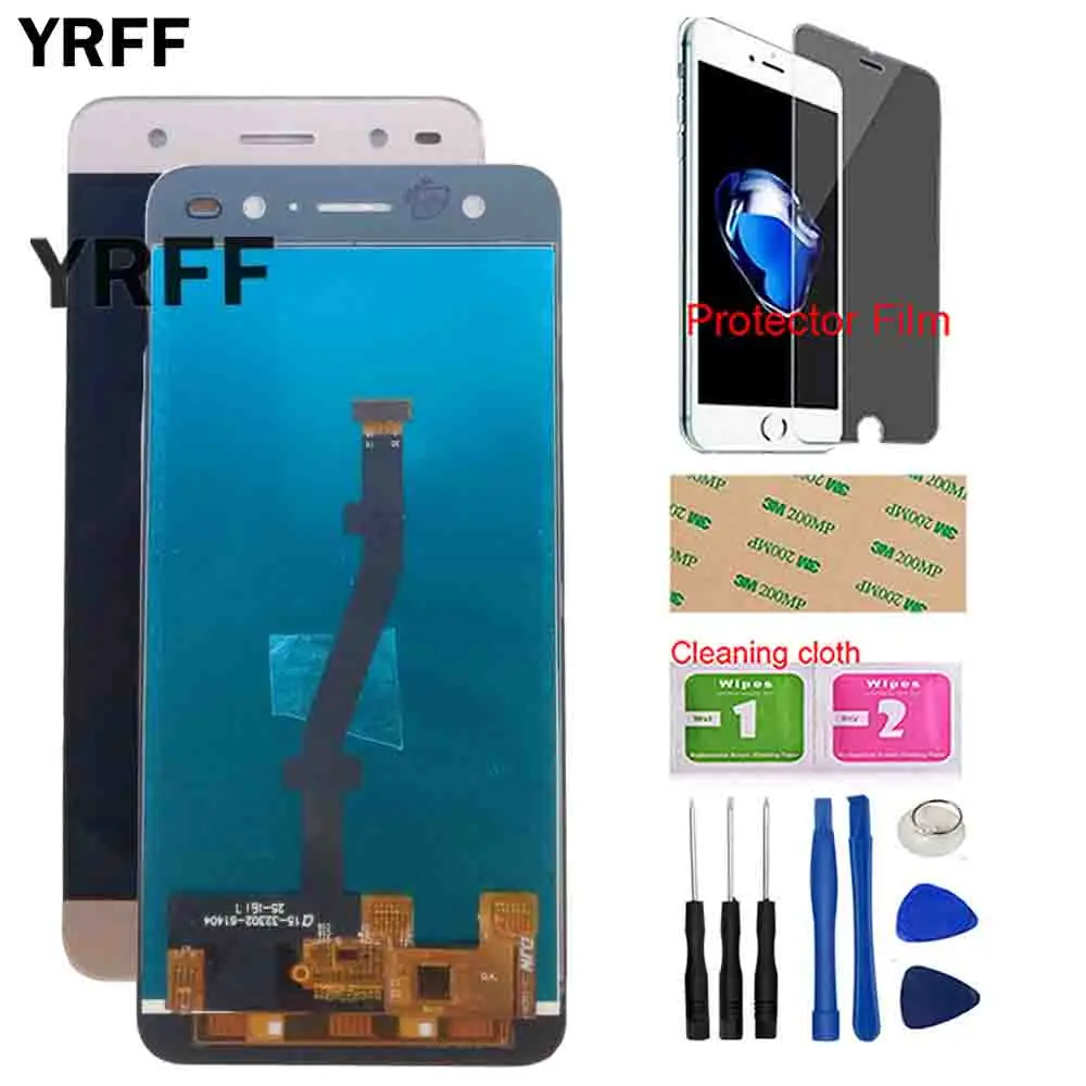 ЖК-дисплей для ZTE Blade V7 Lite ЖК-дисплей+ сенсорный экран в сборе дигитайзер панель Датчик Переднее стекло инструменты защитная пленка