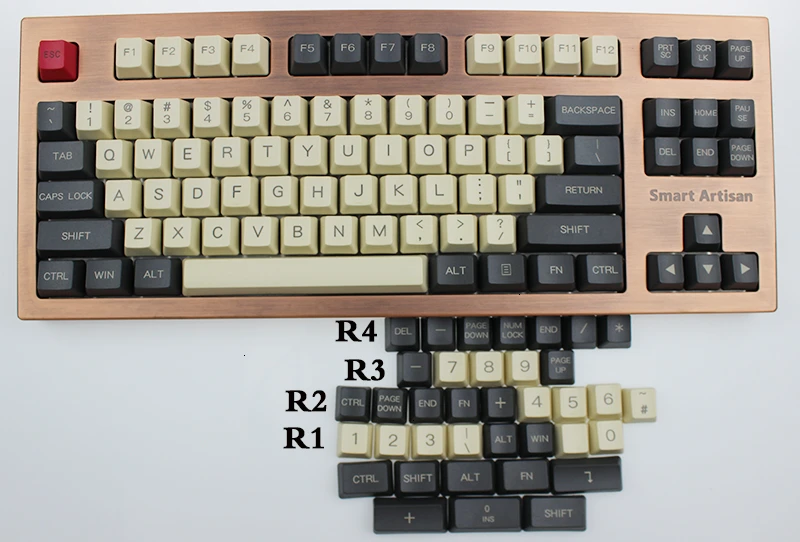 Топ Печать Толстая OME механическая клавиатура Pbt Keycap для стандартных ANSI 61 TKL 108 Cherry Mx Gh60 Motospeed Teclado Gamer Keycaps