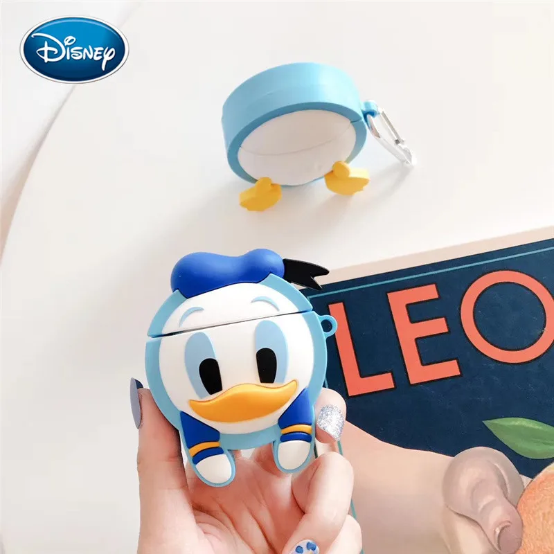 

Cartoon three-dimensional Donald Duck butt Apple AirPods pro3 wireless headset silicone protective cover gift