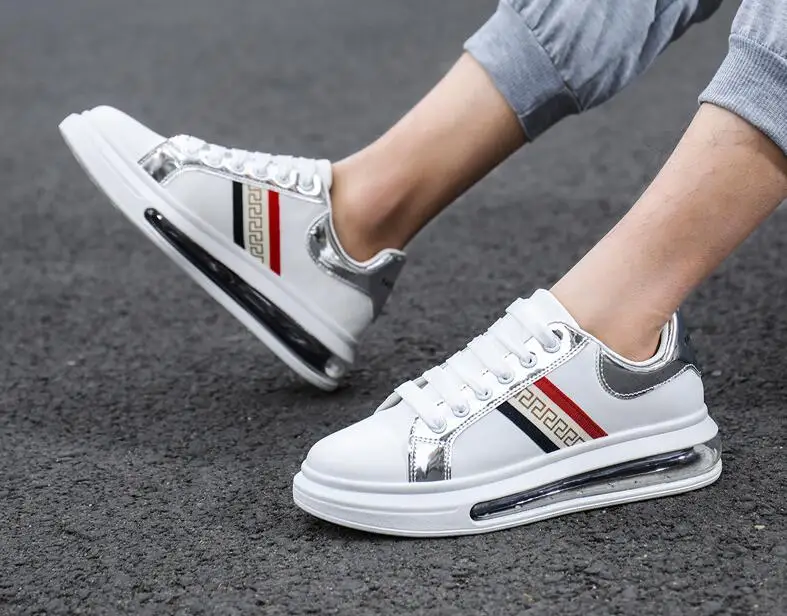 

men shoes designer sport sneakers tenis running shoes zapatillas White mcqueens Flat Shoes