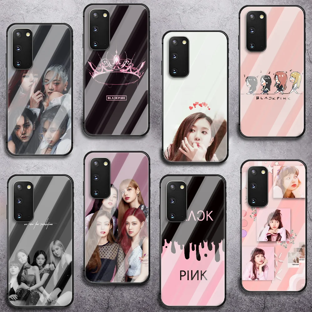 

BLACKPINKS Phone Tempered Glass Case Cover for Samsung Galaxy A M 12 20 21 30 31 40 50 51 52 70 71 72 E S Prime Luxury Pretty