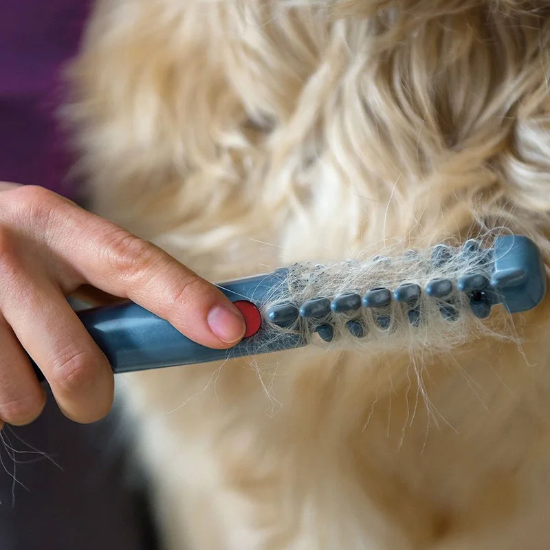 Hot Electric Pet Dog Grooming Comb Cat Hair Trimmer Knot Out Removal Brush for Dogs Care Tool | Дом и сад
