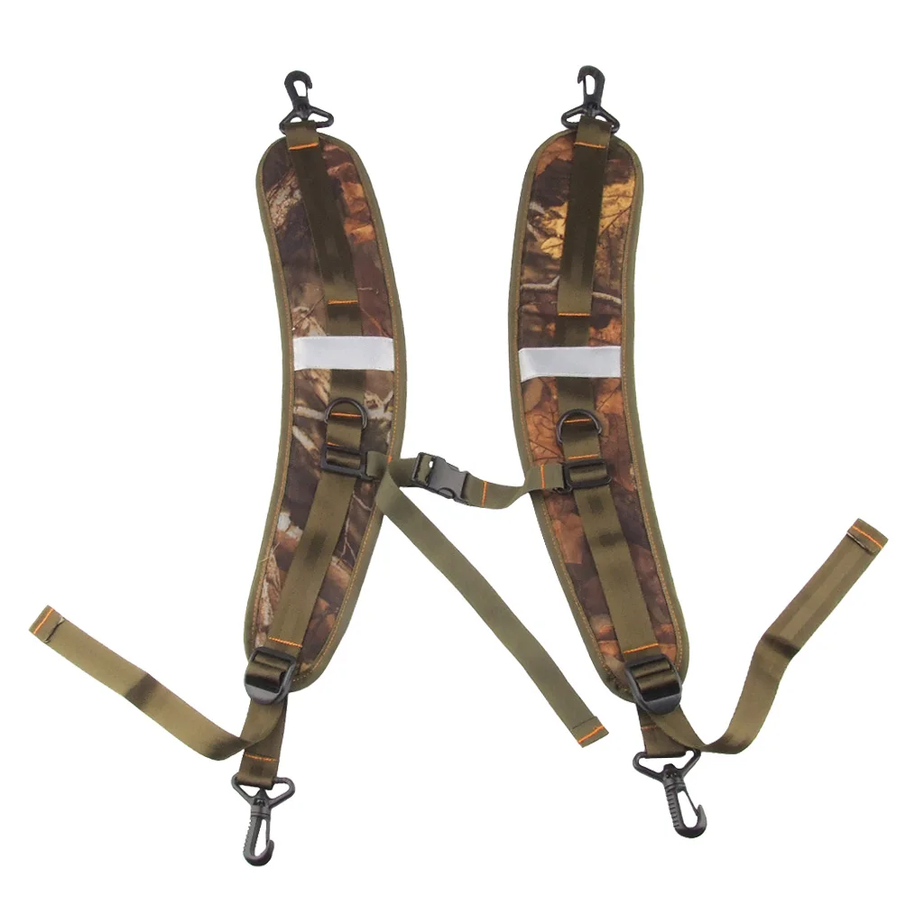Pair Nylon Padded Shoulder Strap Replacement For Kayak Canoe Dry Bag Camo | Спорт и развлечения