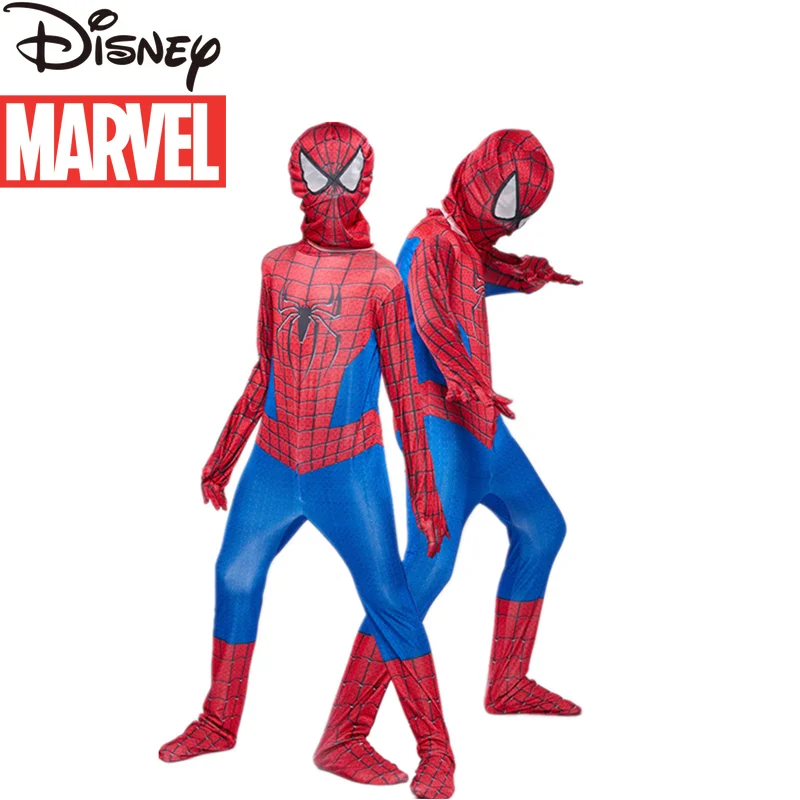 Оригинальный Марвел Мстители паук костюм Человека-Детские Стрейчевые цельное