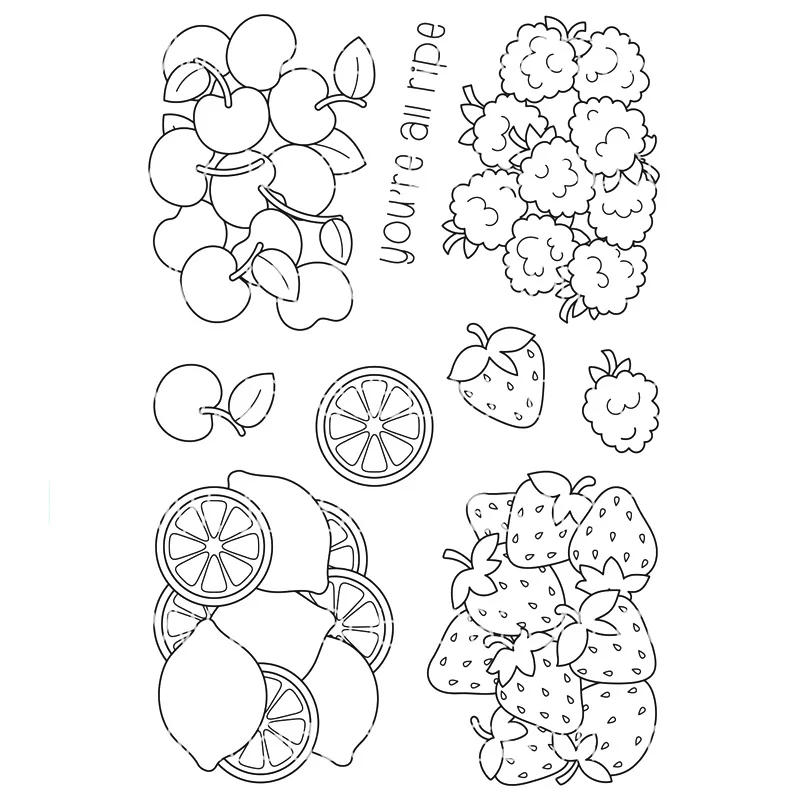 

Новинка 2022, прозрачная банка с добавлением фруктов, прозрачный силиконовый штамп, печать для «сделай сам», скрапбукинг, фотоальбом, декорат...