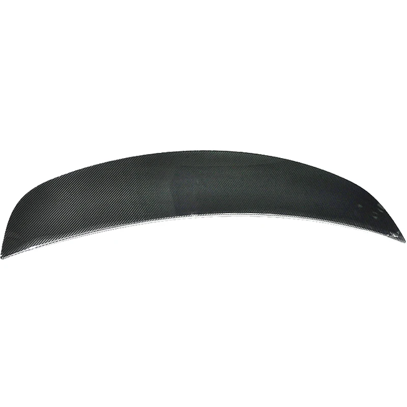Глянцевый черный Задний спойлер из 100% натурального углеродного волокна крыло