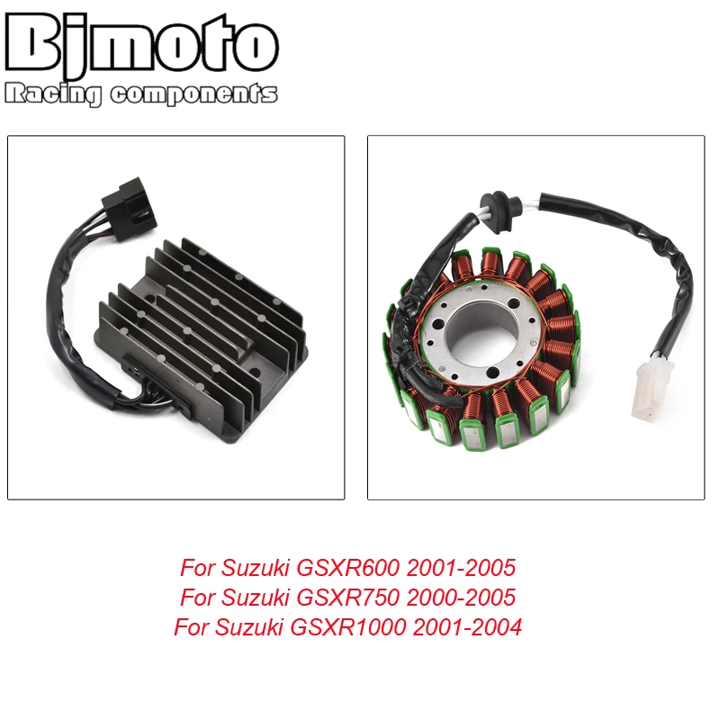 Мотоциклетная катушка статора магнита BJMOTO + регулятор напряжения Выпрямитель